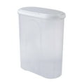 thumbnail image 2 of maho Airtight Cereal Storage Container Clear Airtight Kitchen Food Storage Container With Lids And Compartments For Grain Sugar Flour Rice Nut Snacks White on Clearance, 2 of 7