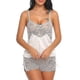 thumbnail image 1 of Camisón de encaje para mujer, pantalones cortos, lencería Sexy, camisón transparente, conjunto de pijama, ropa de dormir, pijama ZefeiWu 8390605271199, 1 of 1
