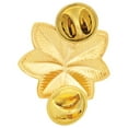 thumbnail image 2 of Metal US Army Major O-4 Rank Insignia  22K Gold Plated - Sold as Pair, 2 of 6
