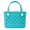 Light blue, variant on Waterproof Beach Bag for Women, Large Summer Travel Tote Bag, Lightweight Washable Outdoor Handbag, Open Top Tote for Beach, Travel & Daily Use