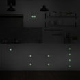thumbnail image 5 of 4PCS Round Christmas Cabinet Fluorescence Knob Glowing in the Dark Furniture Drawer Pulls Handle with Screws, 5 of 5