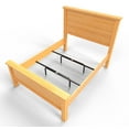 Universal Bed Slats Center Support System Fully Adjustable Length & Height Tubular Steel with