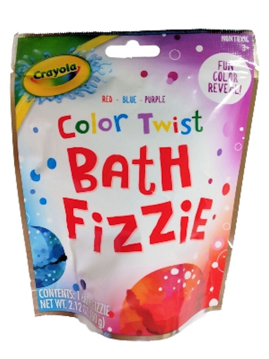 Crayola Color Twist Bath Fizzies (Red)