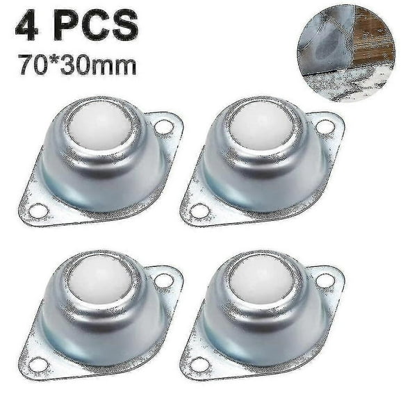 Small Ball Casters Heavy Duty Conveyor Roller 4pcs Ball Casters_