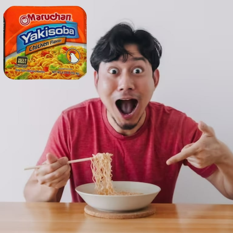 JSC Maruchan Yakisoba Chicken, Home Style Stir Fry Noodles