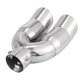 thumbnail image 2 of Tubo silenciador de escape Unique Bargains Doble Acero Inoxidable 28mm-48mm, 2 of 5