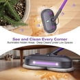 thumbnail image 6 of Vperac F6 Scrubbing Steam Mop with Rotating Pads, Lightweight Spin Steam Mop for Home, 23FT Cord, LED Headlights, Self-Standing & Washable Pads, Mop for Hard Floor/Laminate/Marble, 6 of 9