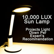 Theralite Halo Bright Light Therapy Lamp, 10,000 LUX LED Lamp, Sun Lamp Mood Light