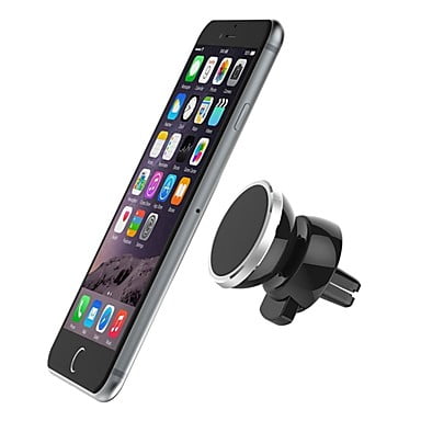360 Degree Rotation Mini Phone Car Holder Magnet Dashboard Phone Holder For iPhone Samsung Smart Phone GPS - (Best Gps Iphone 2019)