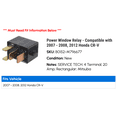 thumbnail image 2 of Relay - Compatible with 2007, 2012 Honda CR-V, 2 of 2