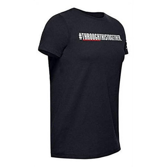Under Armour Women's Through This Together Black Shirt X-Large 1367765-001
