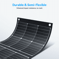 thumbnail image 3 of Ecosonique 300W Portable Solar Panel for Most Power Stations, Foldable & Lightweight Solar Suitcase with Kickstands, 40V MC4 & Multi-Output for Solar Generators, RVs, Camping, and Outdoor Use, 3 of 8