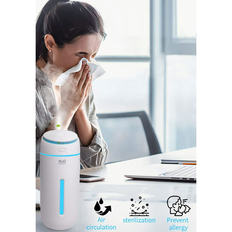 Personal Mini Humidifier With 7 Colors LED Night Light. Asian Smart Home  Gadgets
