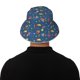 thumbnail image 5 of Fotbe Cosmos Rockets Sombrero Tipo Pescador con Estampado – Sombrero de Sol de Algodón de Moda para Playa, Golf, Pesca, 5 of 6