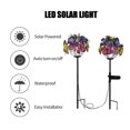 thumbnail image 3 of Paquete de 2 luces de estacas solares con forma de mariposa, luces LED solares para paisajes, luces Tomshoo Luces led, 3 of 7