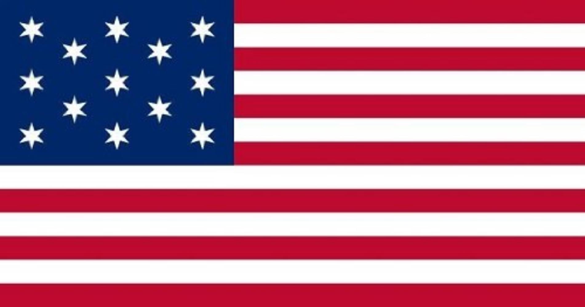 3x5 Hopkinsons 1777 United States Flag 13 Star Us Banner American