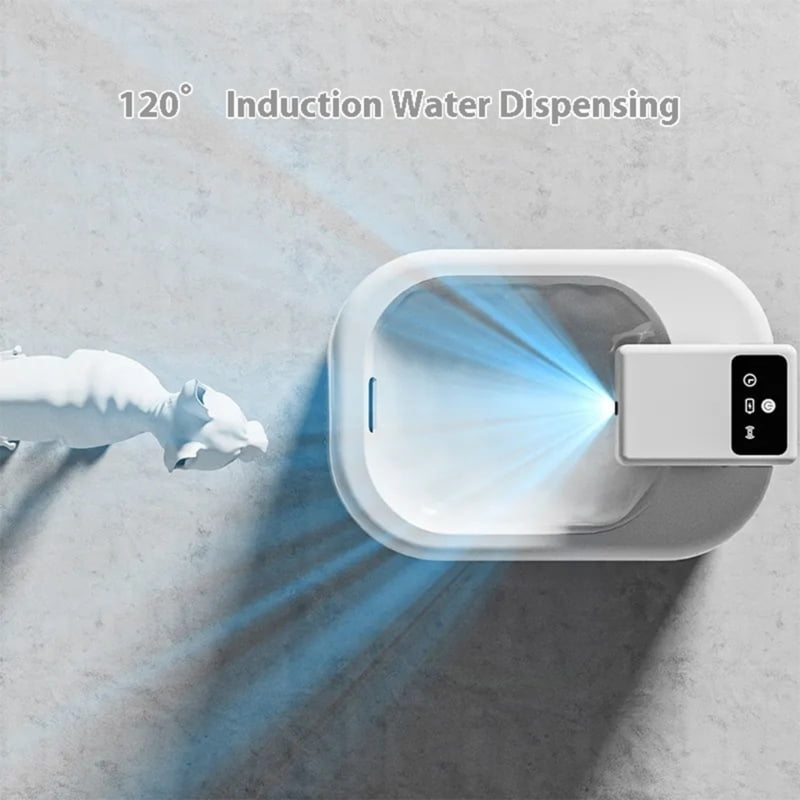AOOOWER Cats Water Dispenser Mute Working Automatic Pet Fountain Dogs Waterer for Indoor Pet Easy to Clean Healthy Drinking