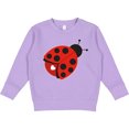 thumbnail image 2 of Inktastic Ladybug with a White Heart Toddler Sweatshirt, 2 of 4
