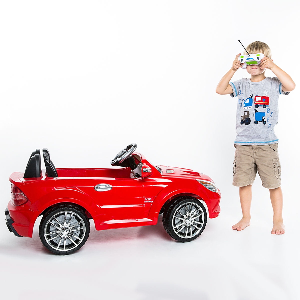 Costway 12v Mercedes Benz Sl65 Electric Kids Ride On Car Music Rc Costway 12v Mercedes Benz Sl65 Electric Kids Ride On Car Music Rc Remote Control Red Com