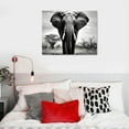 thumbnail image 4 of Nawypu  Canvas Wall Art Elephant Picture: African Animals Graphic Artwork Painting Print for Wall Decor, 4 of 4