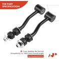 thumbnail image 5 of A-Premium 8Pcs Front Upper Control Arm Ball Joint Sway Bar Link Stabilizer Link Compatible with Jeep Comanche 1991-1992 Cherokee 1991-2001 Comanche 1991-1992, 5 of 8