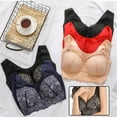 thumbnail image 4 of Soutien-gorge Sans Couture en Dentelle pour Femmes, Extensible, Respirant, 4 of 10