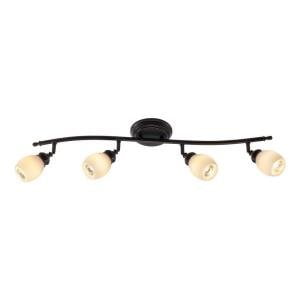 Hampton Bay 4 Light Bronze Directional Ceiling Or Wall Track Hampton Bay 4 Light Bronze Directional Ceiling Or Wall Track Lighting Fixture