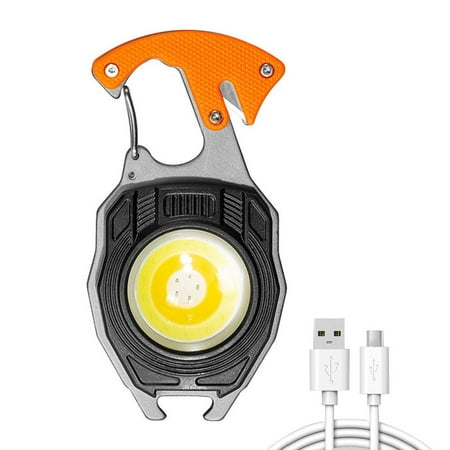 

Kotyreds 15pcs 3 Gears Key Lights Portable Cob Work Lights Waterproof for Traveling (Orange)