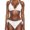F-116White, variant on ZHOGXU Women's Swimsuits Two Piece Solid Color Halter Neck Separate Top And Shorts Comfortable Stylish Bkinini Sets Swimwear For Beach Pool,Yellow,Xl