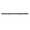 thumbnail image 4 of Fits 2007-2018 Jeep Wrangler JK Exposed Racks Roof Rack Cross Bar 8-00-9602-BK 51 Inch Length; Solid; Textured Black; Single; Mid Bar, 4 of 10