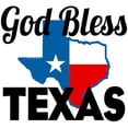 thumbnail image 3 of CafePress - God Bless Texas Long Sleeve T Shirt - Women's Long Sleeve Graphic Casual T-Shirt, 3 of 4