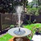 thumbnail image 2 of Fuente de jardín solar para 2.5W con batería de respaldo de 800mAh, bomba de fuente de agua con energía solar para baño de pájaros, estanque de jardín, piscina al aire libre TUNC Sencillez, 2 of 5
