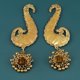 thumbnail image 3 of Colgante de campanas de pavo real, pendientes Retro de estilo indio, pendientes étnicos Vintage gitanos para mujer, pendientes colgantes con borlas de la tribu Boho, 3 of 5