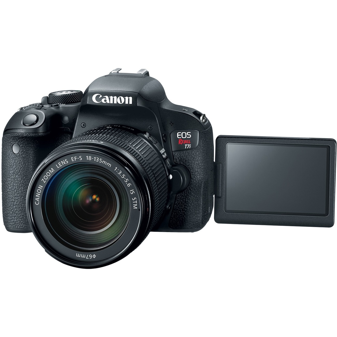 Canon EOS Rebel T7i DSLR Camera with 18-135mm Lens - image 3 of 7