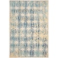 thumbnail image 1 of Safavieh EVK262C-9 Evoke Collection Ivory and Blue Area Rug, 9' x 12''), 1 of 2