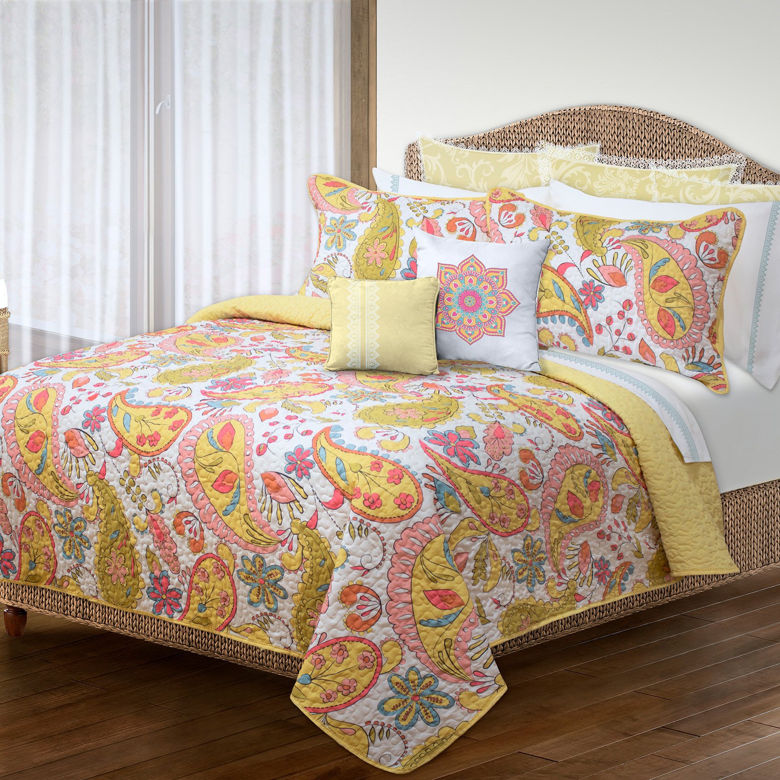 Bliss 3 Piece Quilt Set by Safdie and Co