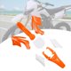 thumbnail image 4 of Kits de carrocería de carenado de guardabarros Colamx para Mini Dirt Bike naranja, 4 of 7