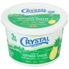 Crystal Creamery Small Curd 2% Low Fat Pineapple Cottage Cheese Plastic Tub16 oz (Refrigerated)