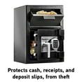 thumbnail image 3 of Sentry Safe Digital Depository Safe, Large, 0.94 Cu Ft, 14w x 15.6d x 20h, Black, 3 of 6