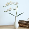 thumbnail image 3 of Artificial Flower Realistic Moth Orchid Fake Flower Fake Plant for Wedding, 3 of 6