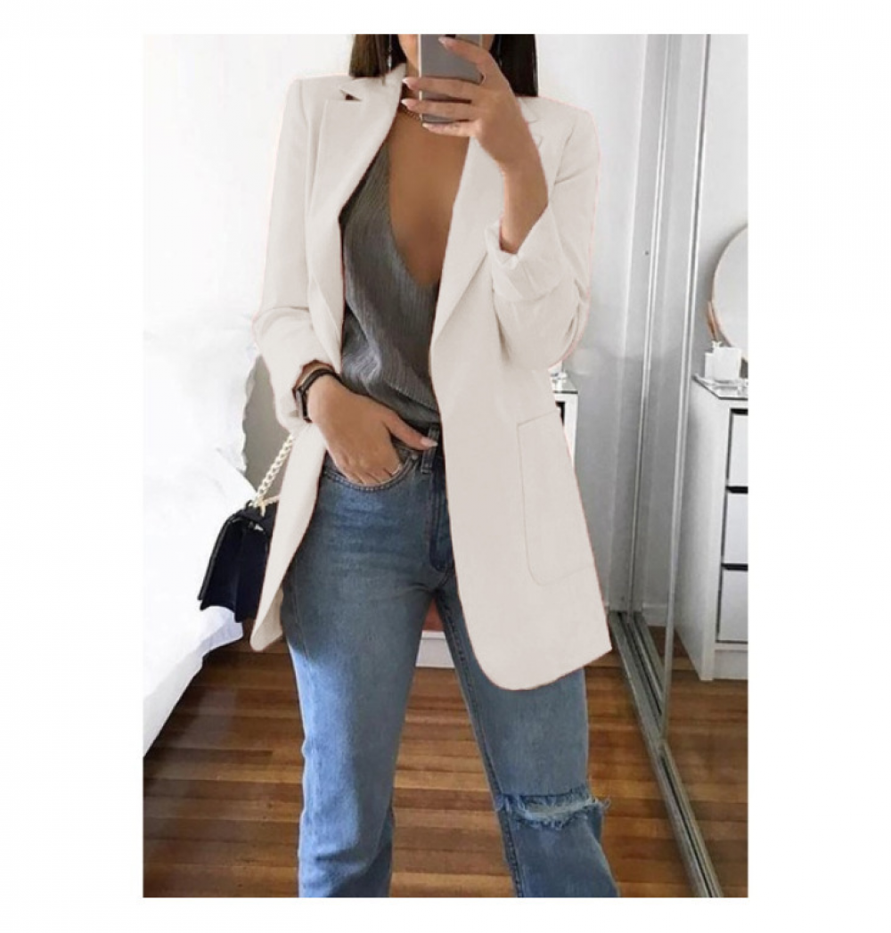 Work Coats Casual Suit Lapel Slim 