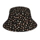 thumbnail image 1 of Balery Flower Pattern On Black Sombreros para el sol para hombre y mujer, sombrero de pescador con UPF 50+, 1 of 6