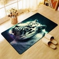 thumbnail image 2 of Alfombra con estampado de tigre en 3D, impresión artística, gran área, decoración suave para el hogar, alfombra de estilo bohemio, triangulación de envíos100 cm por 150 cm100 cm por 150 cm zhangmengya unisex, 2 of 2