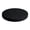 Black-120X120X3, variant on Crowded Spongiform Extra Thick Transportable Pliable Round Stretching Mat for Dance with Against Slip Feature