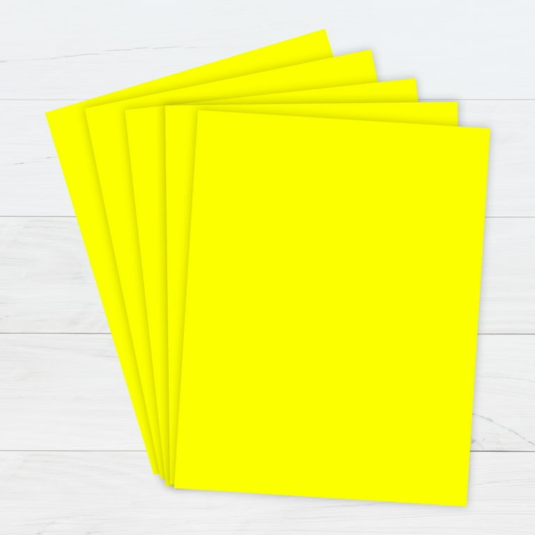 PrintWorks Bright Color Paper, Lemon Yellow, 8.5 x 11, 24 lb PrintWorks Bright Color Paper, Lemon Yellow, 8.5 x 11, 24 lb