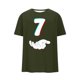 thumbnail image 5 of Tops para hombre, blusas y camisas de manga corta con cuello redondo para hombre, jersey informal con cuello redondo estampado para hombre, pantalones cortos deportivos para fitness, blusa de poliéste, 5 of 5