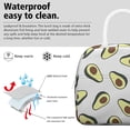 thumbnail image 3 of Lunch Bag Lunch Box for Women Reusable Insulated Lunch Bags,Water-Resistant Avocado Pattern Cooler Lunch Tote Bag, Large Capacity for Work Travel Picnic, 3 of 6
