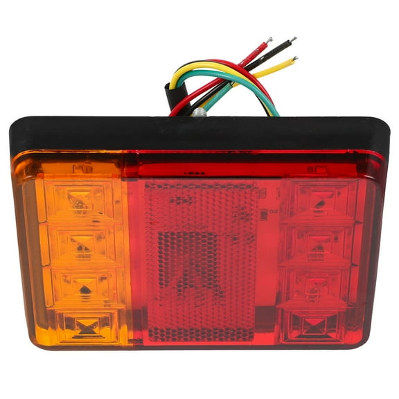 MLINS 2pcs Trailer Lights LED Indicator Lamps Boat Truck Lights Warning Lamps 12V-80V