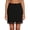 Black, variant on Half Slips for Women Lace Trim Underskirt Short Mini Skirt Comfy Side Slit High Waisted Pajama Skirts