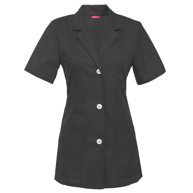 Women's 29 Inch Consultation Short Sleeve Lab Coat